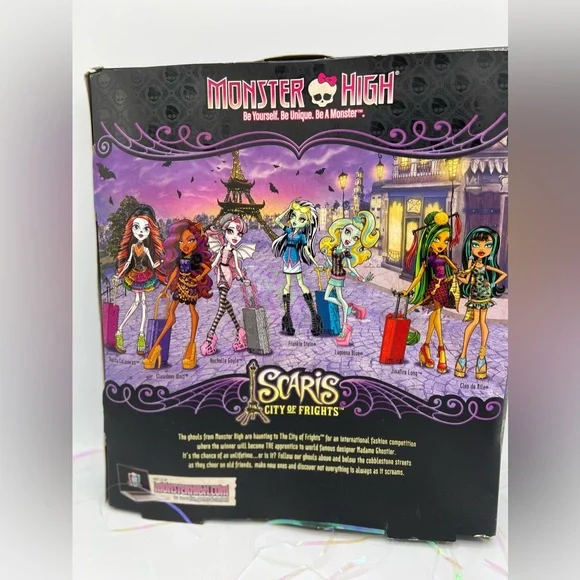 Monster High dolls Scaris city of frights Lagoons Blue& Cleo Nile 2012 NIB - Picture 3 of 10